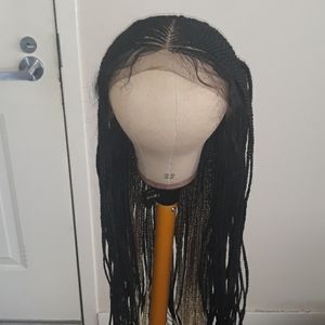 Cornrow braided wig